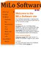 Mobile Screenshot of milosoftware.com